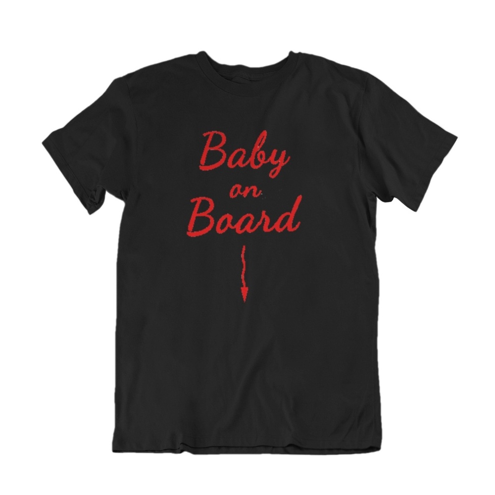 Baby On Board Pregnancy Announcement T-Shirt